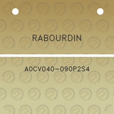 rabourdin-a0cv040-090p2s4