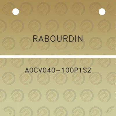 rabourdin-a0cv040-100p1s2