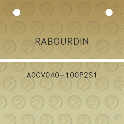 rabourdin-a0cv040-100p2s1