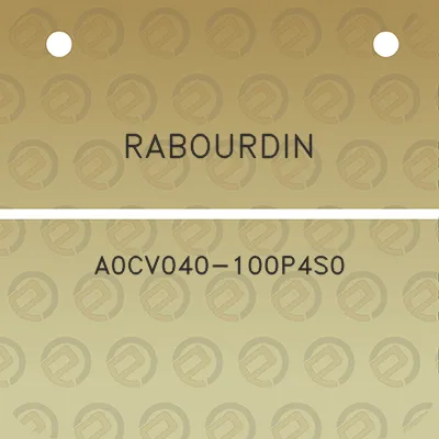 rabourdin-a0cv040-100p4s0