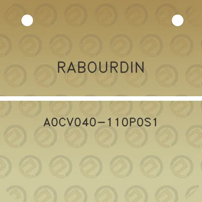 rabourdin-a0cv040-110p0s1