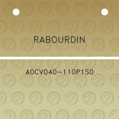 rabourdin-a0cv040-110p1s0