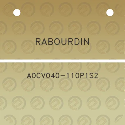 rabourdin-a0cv040-110p1s2