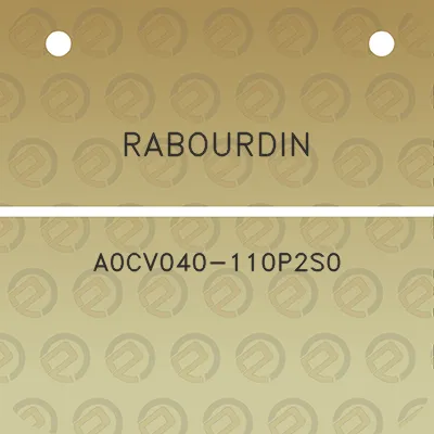 rabourdin-a0cv040-110p2s0