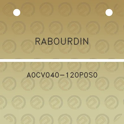 rabourdin-a0cv040-120p0s0