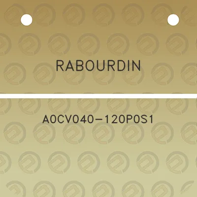 rabourdin-a0cv040-120p0s1