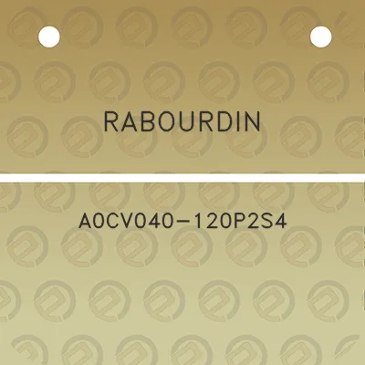 rabourdin-a0cv040-120p2s4