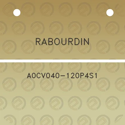 rabourdin-a0cv040-120p4s1