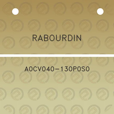 rabourdin-a0cv040-130p0s0