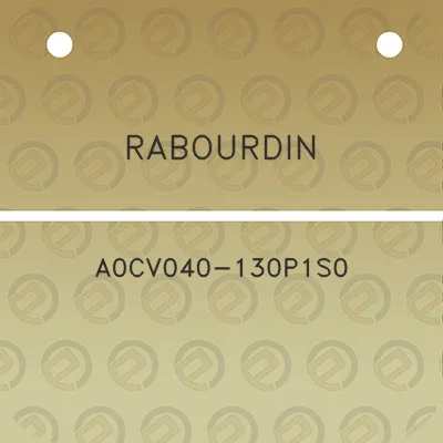 rabourdin-a0cv040-130p1s0