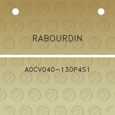 rabourdin-a0cv040-130p4s1