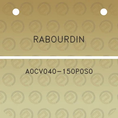 rabourdin-a0cv040-150p0s0