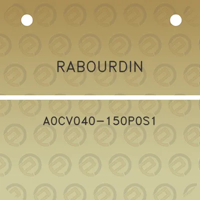 rabourdin-a0cv040-150p0s1