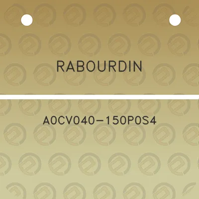 rabourdin-a0cv040-150p0s4