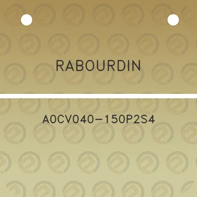 rabourdin-a0cv040-150p2s4