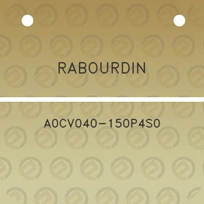 rabourdin-a0cv040-150p4s0