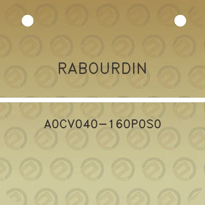 rabourdin-a0cv040-160p0s0