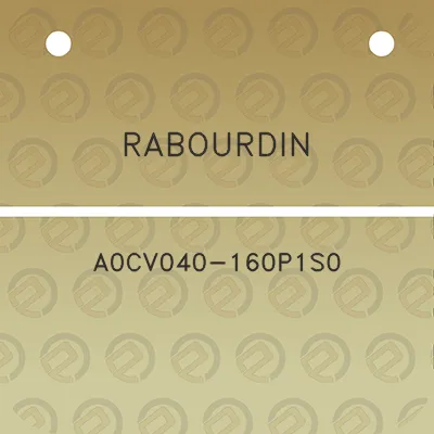 rabourdin-a0cv040-160p1s0