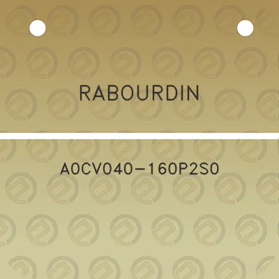 rabourdin-a0cv040-160p2s0