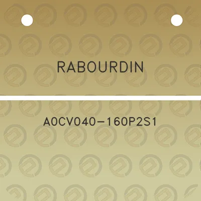 rabourdin-a0cv040-160p2s1