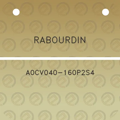 rabourdin-a0cv040-160p2s4