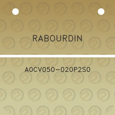 rabourdin-a0cv050-020p2s0