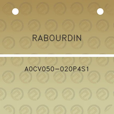 rabourdin-a0cv050-020p4s1