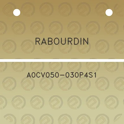 rabourdin-a0cv050-030p4s1