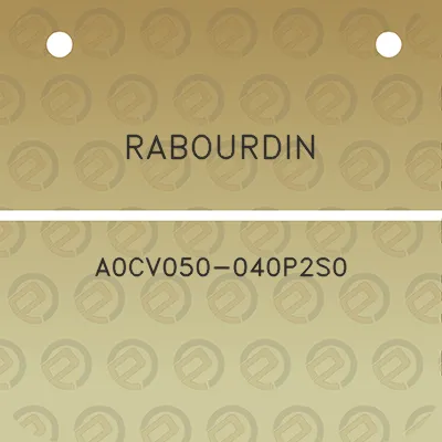 rabourdin-a0cv050-040p2s0