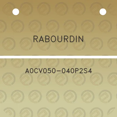 rabourdin-a0cv050-040p2s4