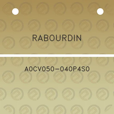 rabourdin-a0cv050-040p4s0