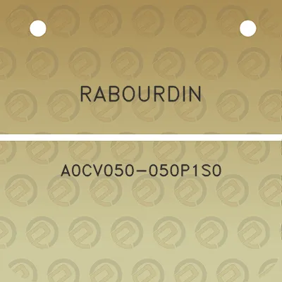 rabourdin-a0cv050-050p1s0