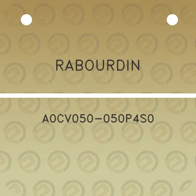 rabourdin-a0cv050-050p4s0