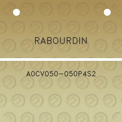 rabourdin-a0cv050-050p4s2