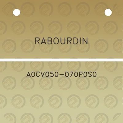 rabourdin-a0cv050-070p0s0