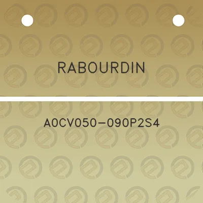 rabourdin-a0cv050-090p2s4