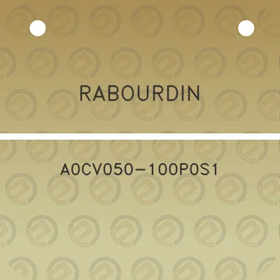 rabourdin-a0cv050-100p0s1