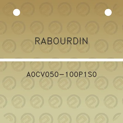 rabourdin-a0cv050-100p1s0