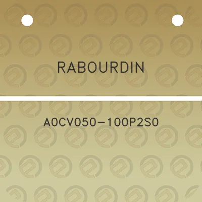 rabourdin-a0cv050-100p2s0