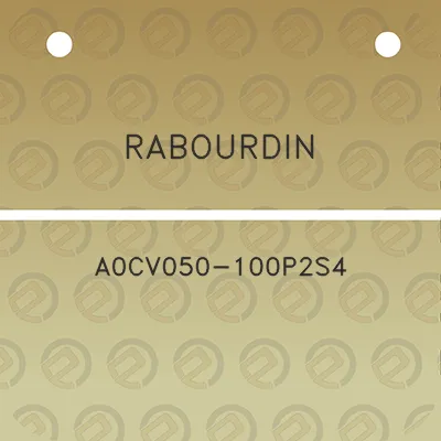 rabourdin-a0cv050-100p2s4