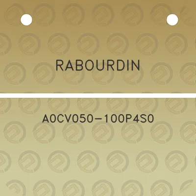 rabourdin-a0cv050-100p4s0