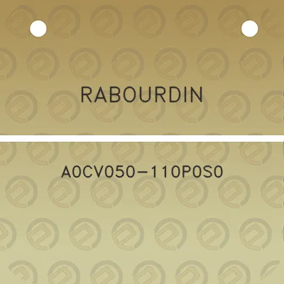 rabourdin-a0cv050-110p0s0