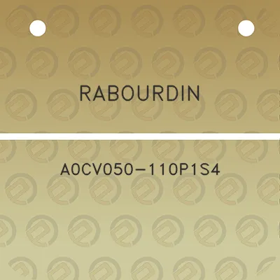 rabourdin-a0cv050-110p1s4