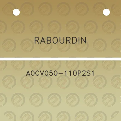 rabourdin-a0cv050-110p2s1