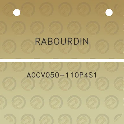 rabourdin-a0cv050-110p4s1