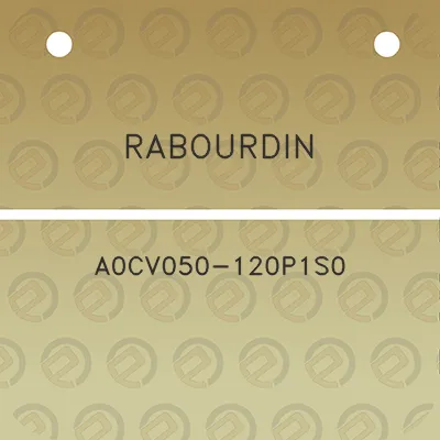 rabourdin-a0cv050-120p1s0