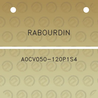 rabourdin-a0cv050-120p1s4