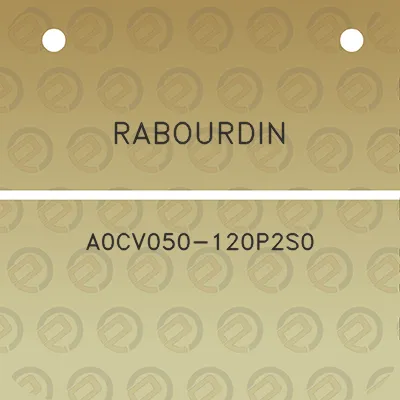 rabourdin-a0cv050-120p2s0