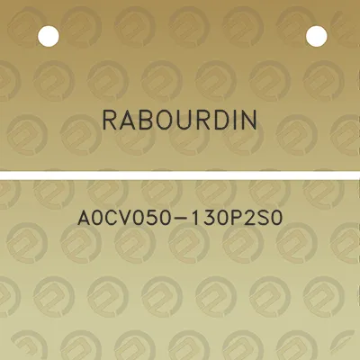 rabourdin-a0cv050-130p2s0