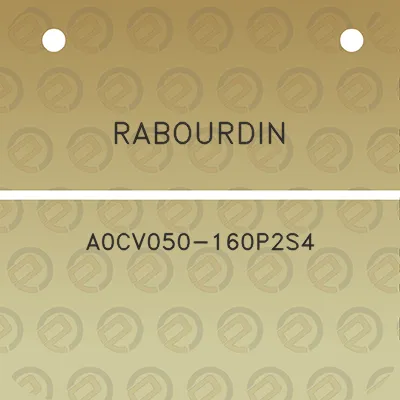 rabourdin-a0cv050-160p2s4